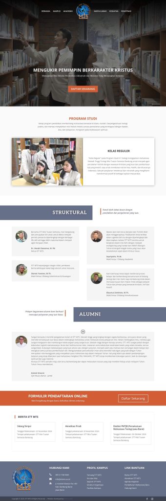 web portfolio - sttmts.ac.id